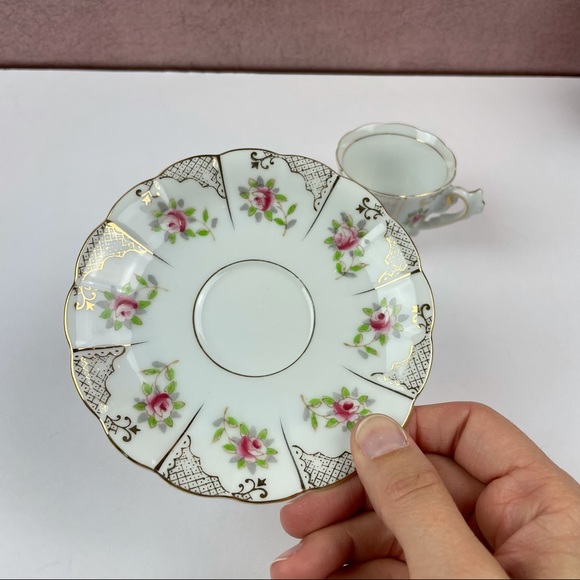 Ucagco Dining Vintage Ucagco China Occupied Japan Floral Tea Cup